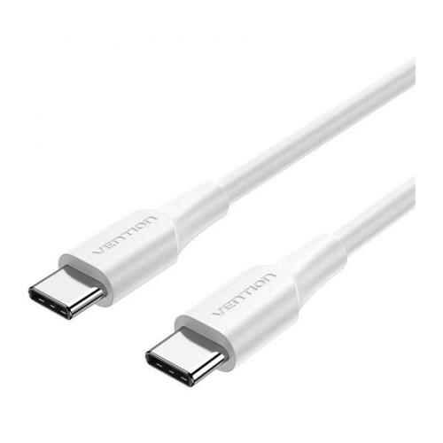 CABLE USB 2.0 USB-C MACHO A USB-C MACHO 1M. BLANCO