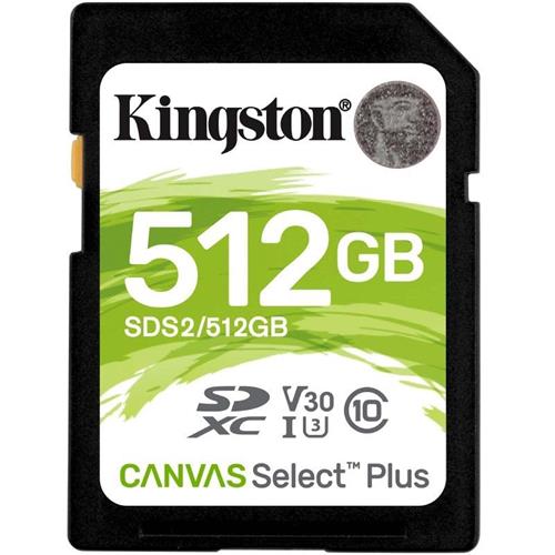 MEMORIA SD 512GB. KINGSTON C10 100MBS SDS2/512GB
