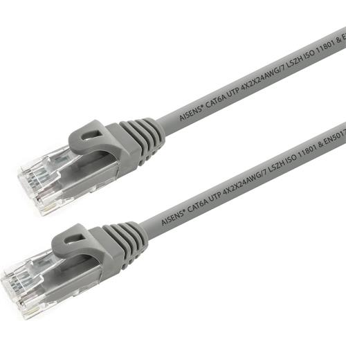 CABLE UTP 5M CAT.6A AISENS A145-0329 / NANOCABLE 10.20.1805  GRIS