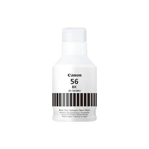 BOTELLA DE TINTA GI56BK NEGRO CANON MAXIFY GX3050 , GX4050 , GX5050