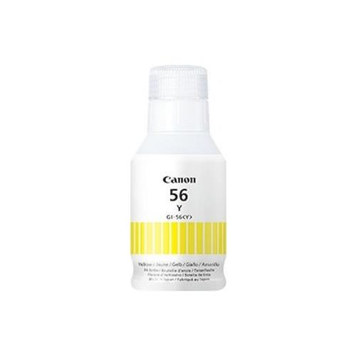 BOTELLA DE TINTA GI56Y AMARILLO CANON MAXIFY GX3050 , GX4050 , GX5050