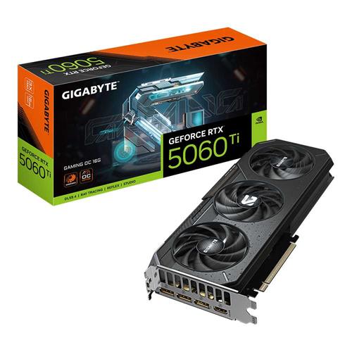 TARJETA GRAFICA GIGABYTE GEFORCE  RTX5060TI GAMING OC 16GB GDDR7