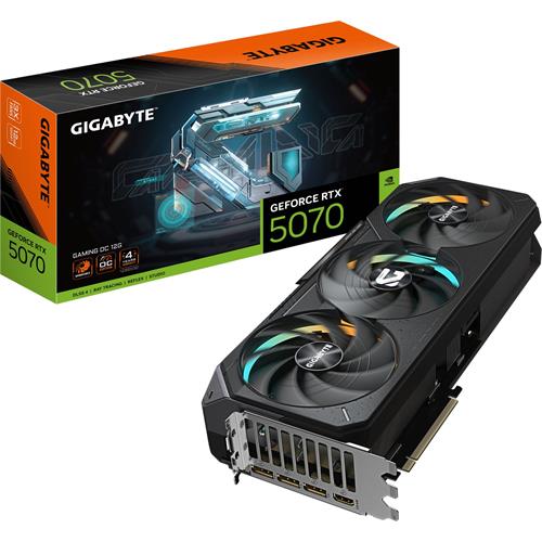 TARJETA GRAFICA GIGABYTE  GEFORCE RTX5070TI GAMING  OC 16GB GDDR7