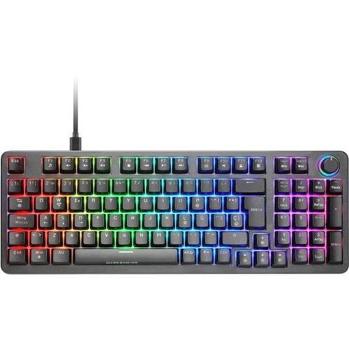 TECLADO GAMING MECANICO MARS GAMING MKPRO NEGRO SWITCH AZUL