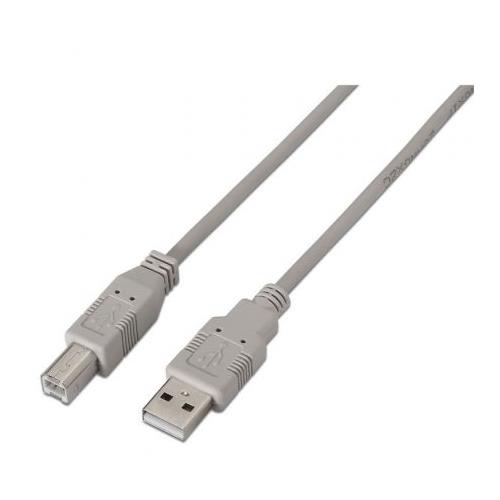 CABLE USB 2.0 AB 1.8M AISENS A101-0002
