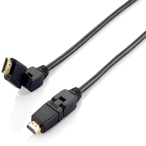 CABLE HDMI 1.4 HIGH SPEED CONECTORES PIVOTANTES 3M EQUIP 119363