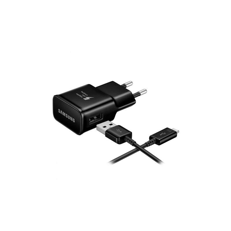 CARGADOR USB ENCHUFE SAMSUNG EP-TA800XWEGWW 3A USB-C + CABLE USB-C BLANCO
